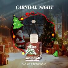 1 pieza Difusor de fragancia de coche de Navidad, Fragancia de coche, Adecuado para hombres y mujeres, Ambientador colgante lindo para armario, Adecuado para suspensión de coche, suspensión de armario, Fragancia natural, Productos de calidad adecuados para el Día de la Madre, Regalos de pareja