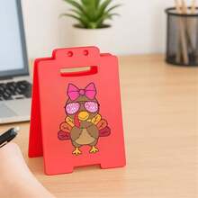 Cute Turkey Print , Thanksgiving Table Decorative Ornament