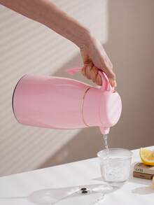 1 Stück Wärmflasche, 1L/1,3L/1,6L/1,9L Großer Fassungsraum, hochwertige Glaskanne Thermoskanne für das Studentenwohnheim