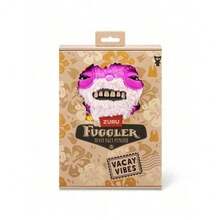 Spin Master ​ 假期系列：限量版丑萌海滩怪兽毛绒玩具 - 逼真牙齿、复古泳装和收藏级恶作剧（适合 4 岁及以上）​​