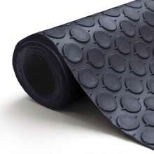 VINILMAX Plastic Flooring - Dark Grey - View 1