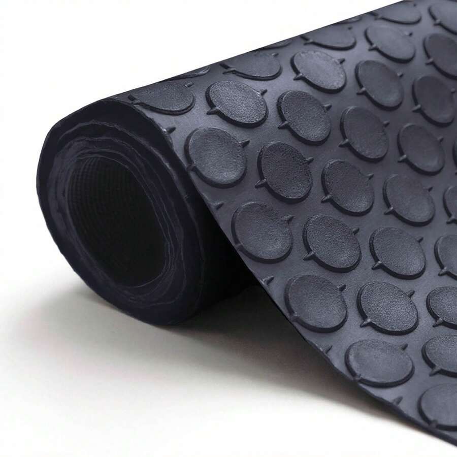 VINILMAX Plastic Flooring - Dark Grey - View 1