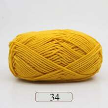 1pc 5-Ply Soft Yarn, DIY Crochet Knitting, Applicable For Crochet Knitting Bags, Scarves, Hats, Sweaters, Dolls
