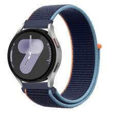 尼龙表带与华为兼容，与三星 Galaxy Watch 6/5/4 40mm 44mm/Watch 6 Classic 43mm 47mm/Watch 5 Pro 45mm/Watch 4 Classic 42mm 46mm、20mm 22mm 快拆替换运动表带 ﻿ 作为送给返校学生的礼物 - 20mm - 查看 18