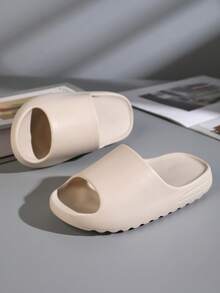 Dép thời trang trẻ em, đế dày mềm mại, dép thường ngày cho cả nam và nữ - Màu be - Xem 5