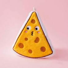 1条挂式厨房吸水手巾，卡通动物图案/多种颜色可选；1条北欧风加厚珊瑚绒手巾，挂式，圆角设计，三层加厚速干毛巾工艺；吸水速干厨房抹布；适合作为中国新年乔迁礼物、日常家居用品、浴室装饰、秋季装饰、开学季礼物、洗碗巾、厨房毛巾。 - 彩色 - 查看 14