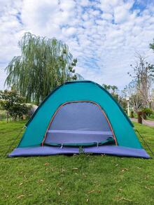 1pc Camping Tent, Multi-Color Options, Waterproof, UV-Resistant, Anti-Mosquito, Easy Assembly, Portable, Handmade, Outdoor Accessories, Suitable For 1-3 People Camping, Hiking, Trekking