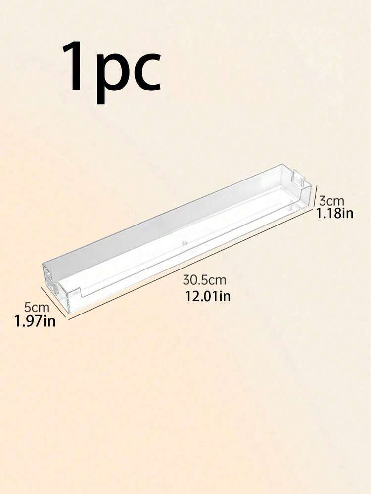 1pc/2pcs/6pcs Blind Box Display Rack, Wall-Mounted Adhesive Wide Panel Transparent Shelf, Suitable For Heavier Items, No Drilling Required, Convenient For Bathroom Storage And Cosmetics Organization - Multicolor - View 6