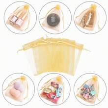 1/20/50 pièces Sacs d'emballage cadeaux, sacs en organza violet pour bonbons, sacs d'emballage de couleur violet foncé pour la vaisselle, sacs d'emballage de lavande et d'épices, articles de décoration pour Halloween et Noël, fournitures d'emballage de cadeaux pour mariage et fête festive, sacs d'emballage de cadeaux pour événements et fêtes festives, convient pour diverses fêtes festives