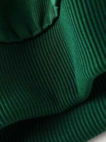 Girls' Clothes Children's Green Hooded Sweatshirt With Stained Glass Style Fox Print, Cute And Fashionable, Suitable For Leisure Sports, Parties - Green - View 8