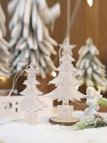 1/3/5pcs Christmas Ice Ornaments, Transparent Ice Sticks Decorations For Christmas Tree, Outdoor Trees, Home, Store, Holiday Party, Christmas Tree Decor Home Decor Christmas Decorations Room Decor Winter