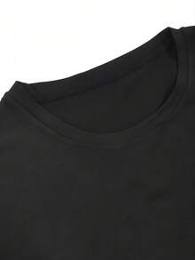 Jisung Kpop T-Shirt_ Retro 90s Bootleg Style - Black - View 5