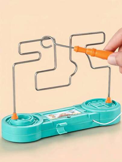 لعبة ذكاء كهربائية بشكل متاهة للأطفال، تدريب على التركيز (ألوان/أنماط عشوائية)