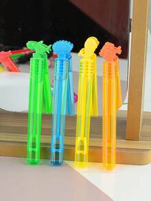 48/24/12pcs Mini Bubble Wands, Ocean Animal Shaped Bubble Bottles, Mini Test Tubes (Bubble Liquid Not Included), Party Atmosphere Creation Tools, Suitable For Weddings, Celebrations, Anniversaries, Parties, Birthday Gifts/Graduation/Back To School Atmosphere Creators - Multicolor - View 7