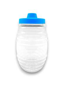 Dulceros O Barriles Vitroleros Mini Con Popotes Colores Fiestas 10pzs 500ml - Multicolor - Ver 9