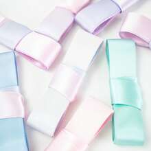 1 Paar mehrfarbige Seidenschnürsenkel, Bonbonfarben-Farbverlauf, vielseitig einsetzbare Schnürsenkel