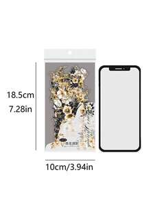 10张/包 水彩花卉主题贴纸，创意美学贴纸，DIY装饰剪贴簿工艺材料，节日礼物，个性化剪贴簿学习用品 剪贴簿用品 文具 - 彩色 - 查看 11