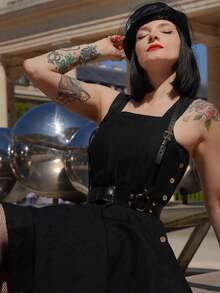 Leather Chest Harness Belt For Women Chest Harness Woman Fashion Wide Leather Waist Harness For Women Rave Costume Belt Women's Belts & Trouser Belts