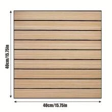 8pcs/Pack, Meoky Thickened 3D Textured Grid Striped Wallpaper, Self-Adhesive, Removable And Residue-Free, Vintage Wood Grain Texture, Backdrop Wall Sticker, Suitable For TV Background, Bedroom, Entryway, Easy To Install, Great For DIY