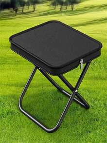 新款透气折叠凳，露营钓鱼野餐旅行火车高铁便携式小座椅 - 彩色 - 查看 3