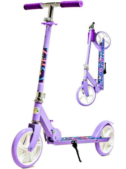 DEPORTES GUEVARA Kinene |   Scooter Patin del Diablo para Jovenes y Adultos, Patín del Diablo con Manubrio Ajustable, 2 Ruedas