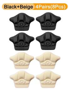 2-8Pcs Heel Stickers Heel Protectors Sneaker Shrinking Size Insoles Anti-Wear Feet Shoe Pads Adjust Size High Heel Cushion Inserts