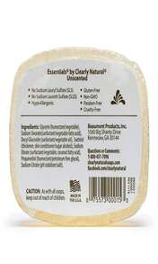 Clearly Natural Essentials Glycerin Bar Soap, Unscented, 4 Ounce, Pack Of 3 (Packaging May Vary) - ColorF - 查看 2
