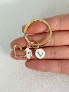 1 pieza Llavero personalizado creativo con letra: Doctor, Enfermera, Estetoscopio, Llavero, Personal de rescate médico, Decoración de billetera, Llave de estetoscopio, Anillo de llave - gorro de enfermera - Ver 9