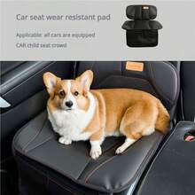 Protector de asiento de coche para asiento de niños y mascotas, almohadillas protectoras de asiento, protege el interior y tela, esquinas reforzadas de PVC