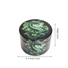 1pc 4-Layer Zinc Alloy Multi-Function Grinder, Decorative Grinder, Spice Grinder Tool, Home Essential, Spice Powder Grinder, Gift For Men And Women, Halloween And Christmas Party Supplies - Multicolor - View 22