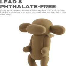 Outward Hound By Charming Pet Latex Rubber Balloon Animal Monkey Squeaky Dog Toy, Large - 顏色C - 查看 4
