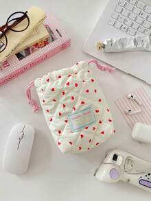 1件糖果色抽绳收纳袋套装，内衣、卫生巾、短途旅行必备收纳套装、收纳袋套装、手提包套装、宿舍卧室装饰收纳袋、衣物收纳套装、旅行收纳套装、旅行必备品、情人节礼物化妆旅行洗漱包、美甲包、化妆包、桌面收纳袋、化妆包、梳妆配件、化妆品收纳袋、旅行、收纳袋、化妆包、旅行必备品 - 彩色 - 查看 29