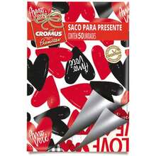 Saco Metalizado 60X90CM Pérolado Romântico – Pacote com 25 Unidades - Multicolorido - Visão 3