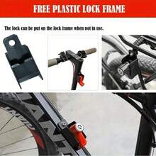 Lucchetto antifurto per freno a disco con cavo in acciaio per Mi M365 Pro 2 1S, bicicletta elettrica, bicicletta, motocicletta