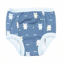 4pcs Leak-Proof Potty Training Pants, Upgraded Leg Cuffs To Prevent Side Leakage, Washable And Reusable Children's Underwear, Baby Gift