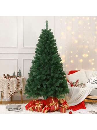 1 pieza Árbol de Navidad artificial de PVC, de 60cm/90cm/120cm, decoración navideña, suministros para fiestas, decoración del hogar, decoraciones navideñas, decoración de habitación, decoraciones navideñas de invierno, regalos de Navidad, decoración navideña