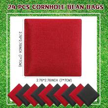 24 Pcs Bean Bags Nylon Cornhole Bean Bags Tossing Fun Sports Outdoor Family Games Toy Patriotic Small Beanbag Hand Toss Party Game Supplies Adult (Red Black)Rattle Teething Soft Plush Stuffed Animal Cuddly Sensory Textured Crinkle Squeaky Musical Piano Drum Xylophone Light Up Flashing Projection Rattle Ball Soft Ball Rubber Ball Squeeze Ball Stacking Stacking Rings Nesting Cups Building Blocks Soft Blocks Wooden Blocks Shape Sorter Puzzle Peg Puzzle Floor Puzzle Bath Floating Squirt Bath Crayon Pull Push Walker Ride On Rocking Horse Stroller Car Hanging Mobile Crib Mobile Plush Mobile Activity Gym Gym Tummy Mirror Chew Bite Developmental Learning Educational Interactive Battery Operated Wind Up Handheld Travel Portable Kit Sticker Book