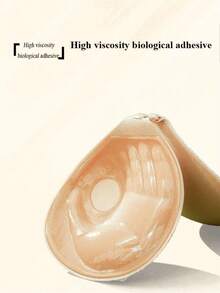 Adhesive Bra 3CM Thickness, Small Chest Backless Strapless Dress Bra, Reusable Breast Augmentation Bra, - Nhiều màu - Xem 11
