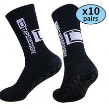 1双户外运动足球袜，圆形硅胶防滑袜，男女通用，也适用于棒球和橄榄球运动。 - 彩色 - 查看 22