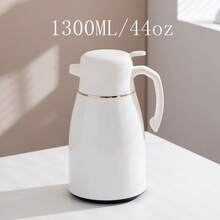 1 Stück Wärmflasche, 1L/1,3L/1,6L/1,9L Großer Fassungsraum, hochwertige Glaskanne Thermoskanne für das Studentenwohnheim