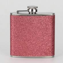 1pc Personalized Stainless Steel 8oz Flask With Funnel, Customizable Engraving, Suitable For Bridesmaid Invitations, Wedding Favors, Corporate Gifts ,Kitchen Utensils, Bridesmaid Proposal Gifts - Multicolor - View 16