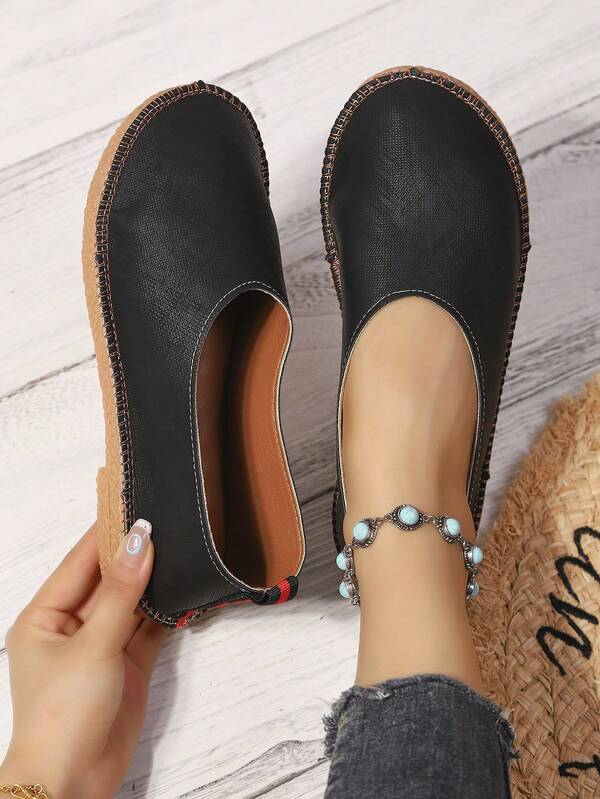 Bailarinas de mujer de punta redonda a rayas, cómodas, versátiles y de fácil deslizamiento. Zapatos planos elegantes, bohemios y casuales con hebilla para uso casual, de negocios, sexy, al aire libre, en el hogar, la oficina, fiestas, bodas y todas las estaciones