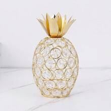 Ornement d'ananas en cristal, figurine de fruits artificiels, statue de fruits en verre, centre de table de dessus de table