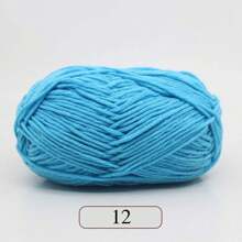 1pc 5-Ply Soft Yarn, DIY Crochet Knitting, Applicable For Crochet Knitting Bags, Scarves, Hats, Sweaters, Dolls