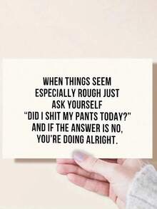 1PC Funny Encouragement Birthday Card, Fun And Humorous Motivational Card, Suitable For Sending To Family, Partners, Friends And Colleagues As A Blessing Card (With Randomly Colored Envelopes) Back To School,Back To School,School Supplies - Nhiều màu - Xem 4