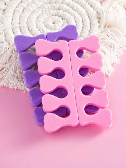 20/10/2pcs Pink Nail Separators Finger Separators, Soft Sponge Toe Separators Pedicure, Toe Finger Dividers For Women Men Nail Art Pedicure Manicure , Foam Toe Separators Professional Nail Art Fingers Foots Sponge Cushions For Nail Polish,Nail Supplies,Nail Tools,Nail Art Tools,Nails,Nail Tools For Press On Nails