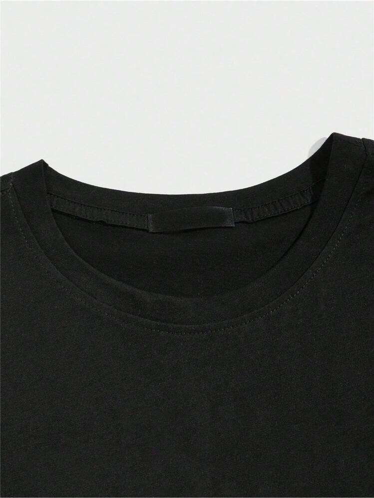 Systen Of A Down T-Shirt Rock Band Unisex Male Female 100% Cotton Top Premium Streetwear New Release Immediate Shipping Various Colors!! Plus Size - 黑色 - 查看 2