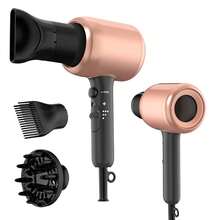 UKLISS Secador de Cabelo Retrô de Alta Potência, Uso Profissional e Doméstico, Secagem Rápida, Ar Frio e Quente