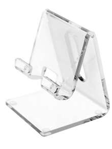 Set Of Acrylic Phone Holder, Transparent Phone Holder, Suitable For Desktop Phone Base, Transparent Phone Holder Compatible With Major Brands Of Phones