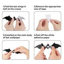 MEHELANY 22Pcs Artificial Plant Halloween Dead Branche 3D Bats Wall Decals Stickers Decor, Lifelike False Branches DIY Tree Branches For Halloween Props For Spooky Table & Haunted House, Dinner Party Decor, Witchcraft Theme, Horror Home Decor, Gothic Party Supplies,Haunted House Lighting, Ghost, Xmas Decor, Autumn, DIY Door Wreath Decor Halloween Decor Room Decor